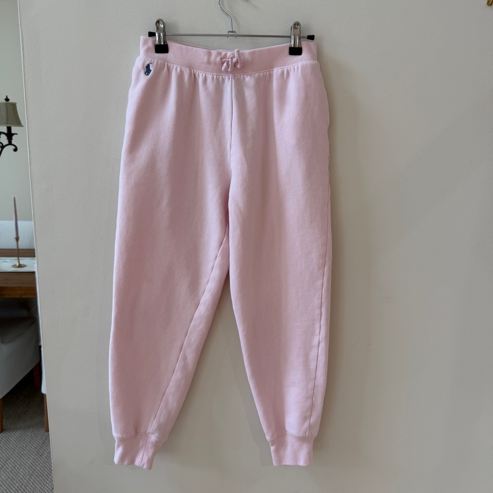 Polo Ralph Lauren Girls Light Pink Joggers Size 16 (XL)